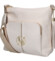 Dámská crossbody kabelka béžová - Laura Biaggi Magia