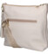 Dámská crossbody kabelka béžová - Laura Biaggi Magia