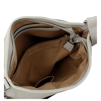Dámská crossbody kabelka šedá - Firenze Valika