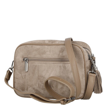Dámská crossbody kabelka béžová - Phard Lysa