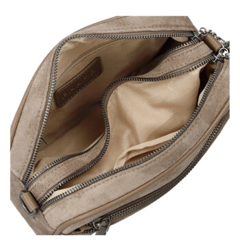 Dámská crossbody kabelka béžová - Phard Lysa