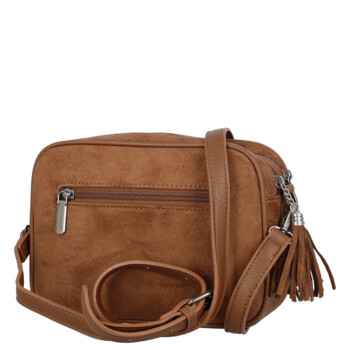 Dámská crossbody kabelka hnědá - Phard Lysa