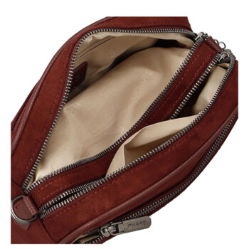 Dámská crossbody kabelka vínová - Phard Lysa