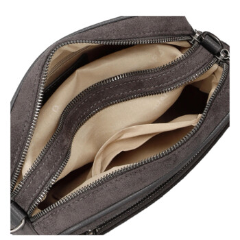 Dámská crossbody kabelka šedá - Phard Lysa