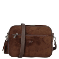 Dámská crossbody kabelka coffee - Phard Lysa