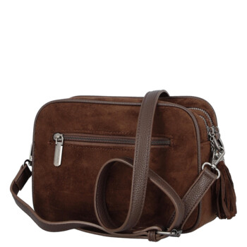 Dámská crossbody kabelka coffee - Phard Lysa