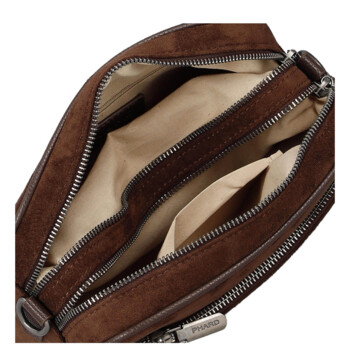 Dámská crossbody kabelka coffee - Phard Lysa