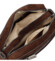 Dámská crossbody kabelka coffee - Phard Lysa