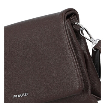 Dámská crossbody kabelka coffee - Phard Klotil