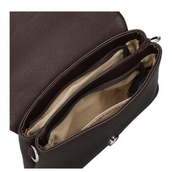 Dámská crossbody kabelka coffee - Phard Klotil