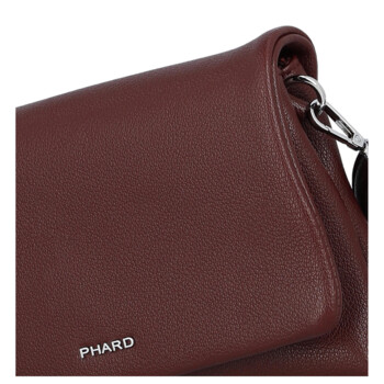 Dámská crossbody kabelka vínová - Phard Klotil