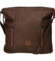 Dámská crossbody kabelka coffee - Firenze Lenah