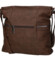 Dámská crossbody kabelka coffee - Firenze Lenah