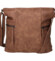 Dámská crossbody kabelka hnědá - Firenze Lenah