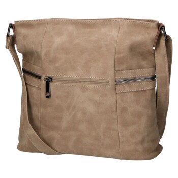 Dámská crossbody kabelka khaki - Firenze Lenah