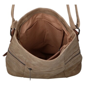 Dámská crossbody kabelka khaki - Firenze Lenah