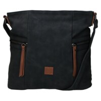 Dámská crossbody kabelka černá - Firenze Lenah