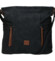 Dámská crossbody kabelka černá - Firenze Lenah