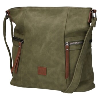 Dámská crossbody kabelka zelená - Firenze Lenah