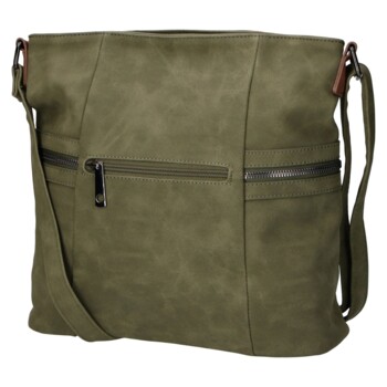 Dámská crossbody kabelka zelená - Firenze Lenah