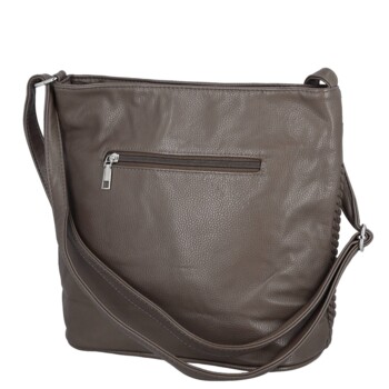 Dámská crossbody kabelka coffee - Firenze Santela