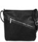 Dámská crossbody kabelka černá - Firenze Santela