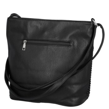 Dámská crossbody kabelka černá - Firenze Santela