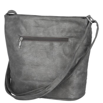 Dámská crossbody kabelka šedá - Firenze Samia
