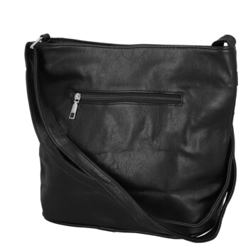 Dámská crossbody kabelka černá - Firenze Samia