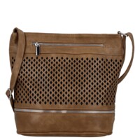 Dámská crossbody kabelka hnědá - Firenze Samia