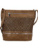 Dámská crossbody kabelka hnědá - Firenze Samia