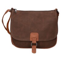 Dámská crossbody kabelka tmavě hnědá - Firenze Marisa