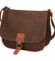 Dámská crossbody kabelka tmavě hnědá - Firenze Marisa