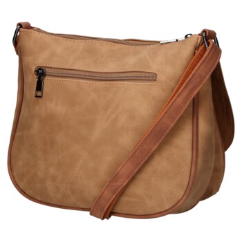 Dámská crossbody kabelka béžová - Firenze Marisa