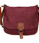 Dámská crossbody kabelka vínová - Firenze Marisa