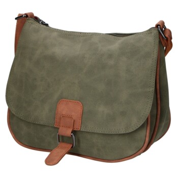 Dámská crossbody kabelka zelená - Firenze Marisa