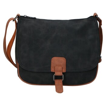 Dámská crossbody kabelka černá - Firenze Marisa