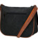 Dámská crossbody kabelka černá - Firenze Marisa