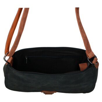 Dámská crossbody kabelka černá - Firenze Marisa