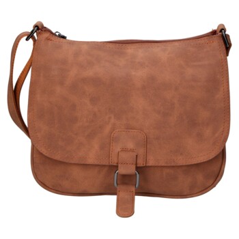 Dámská crossbody kabelka hnědá - Firenze Marisa
