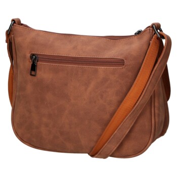 Dámská crossbody kabelka hnědá - Firenze Marisa
