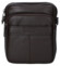 Pánská kožená crossbody taška coffee - Coveri Fabien