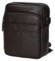 Pánská kožená crossbody taška coffee - Coveri Fabien