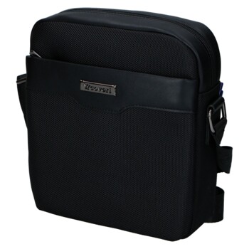 Pánská crossbody taška černá - Coveri Nadim