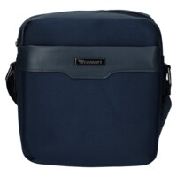 Pánská crossbody taška modrá - Coveri Nadim