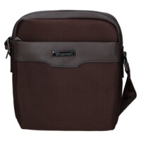 Pánská crossbody taška coffee - Coveri Nadim