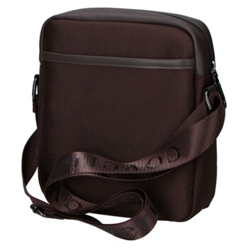 Pánská crossbody taška coffee - Coveri Nadim