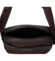 Pánská crossbody taška coffee - Coveri Nadim