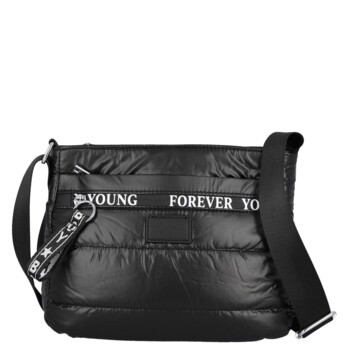 Dámská crossbody kabelka černá - Firenze Kornelie