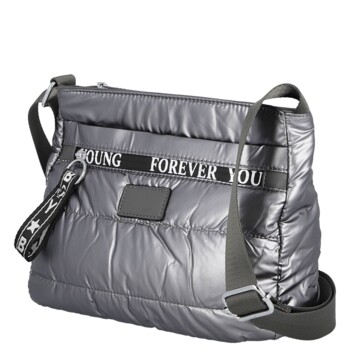 Dámská crossbody kabelka stříbrná - Firenze Kornelie